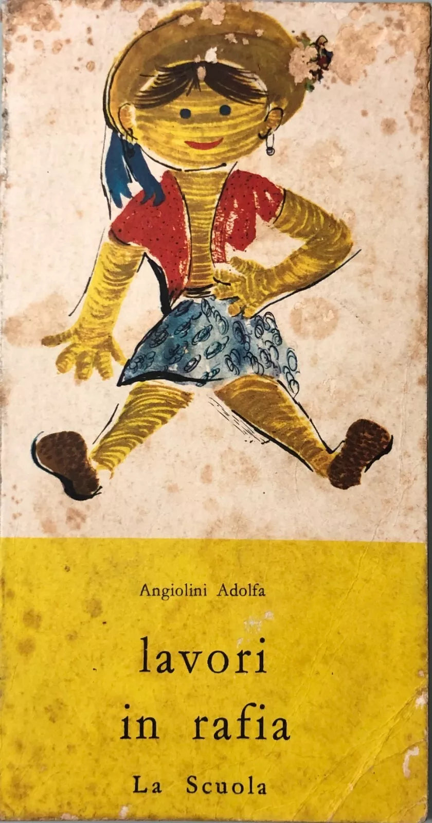 Lavori in rafia di Angiolini Adolfa, 1969, La scuola
