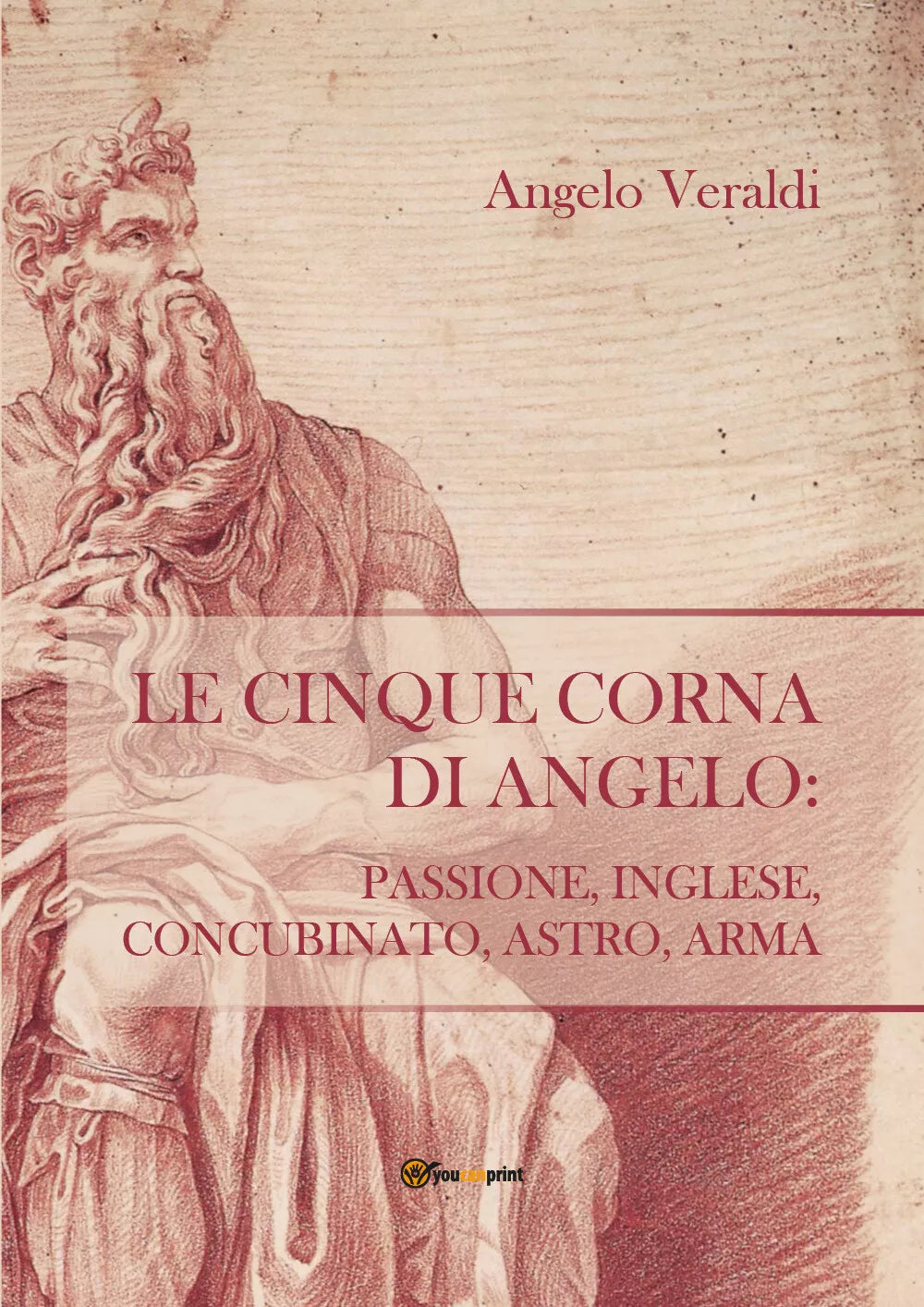 Le cinque corna di Angelo: passione, inglese, concubinato, astro, arma, 2018