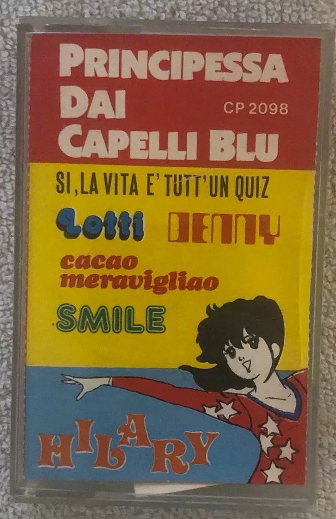 Principessa dai capelli blu musicassetta di Aa.vv., DV morerecord