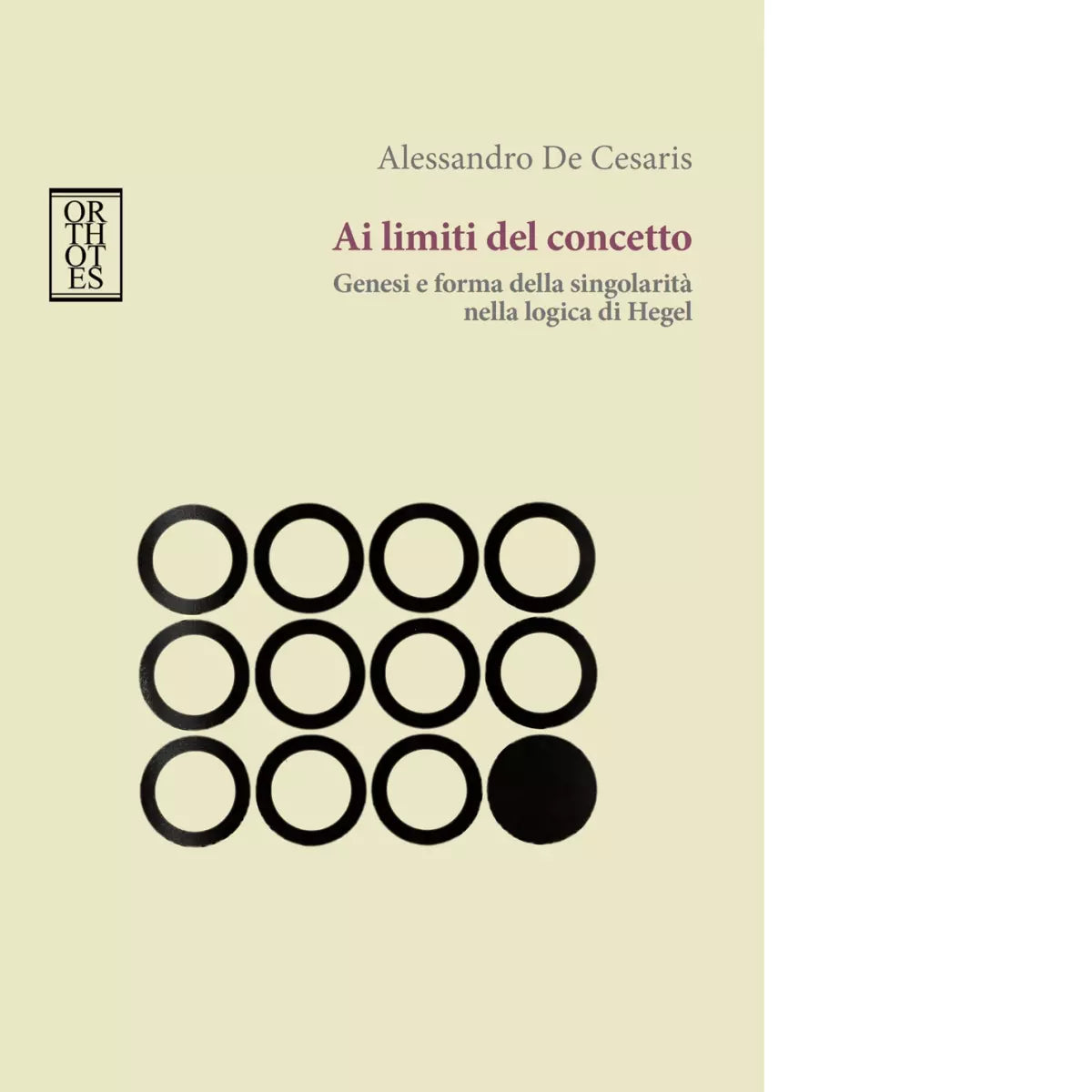 Ai limiti del concetto di Alessandro De Cesaris