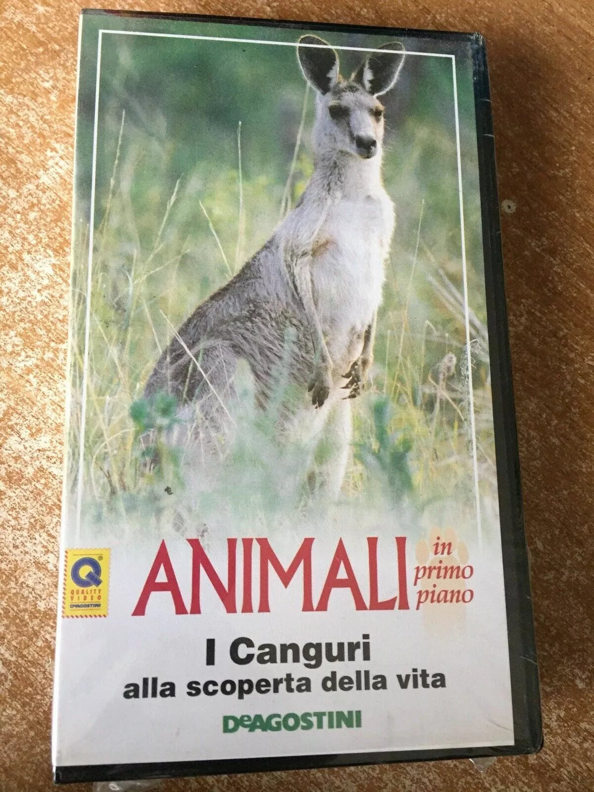Animali in primo piano I canguri alla scoperta della vita- vhs-1995-DeAgostini-F