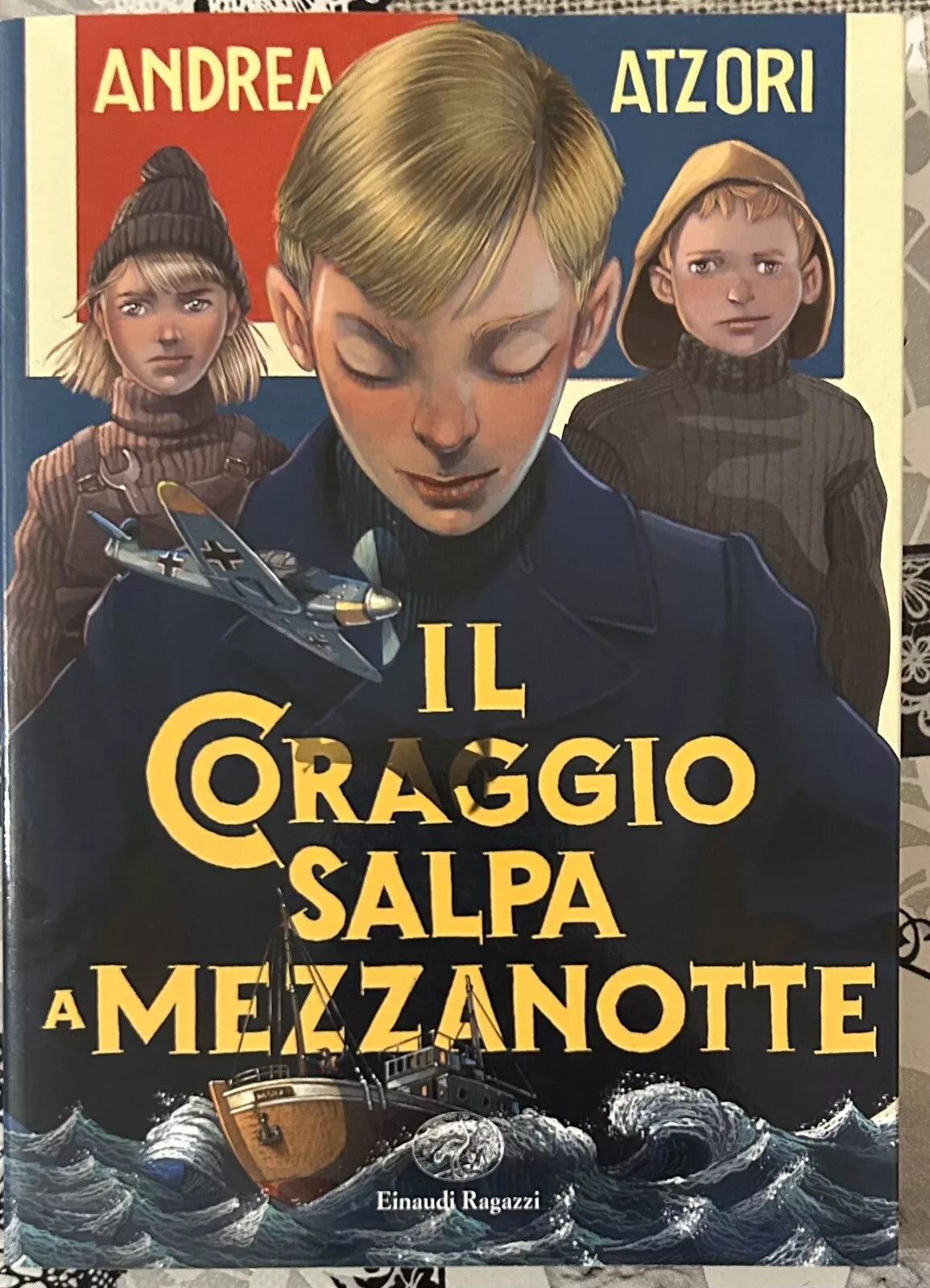 Il coraggio salpa a mezzanotte di Andrea Atzori