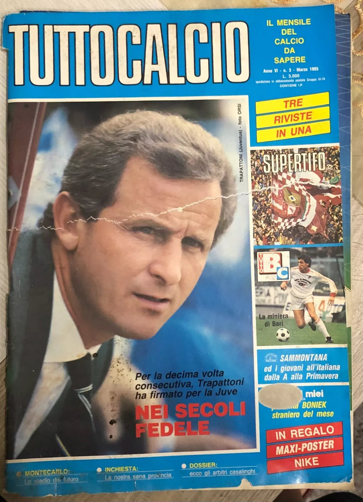 Tuttocalcio n 3 1985 di Aa vv
