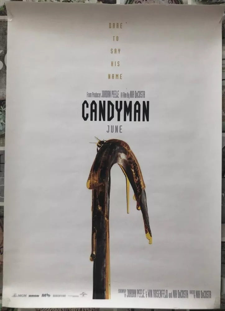 Poster locandina Candyman 45x32 cm ORIGINALE da cinema 2021 di Nia DaCosta