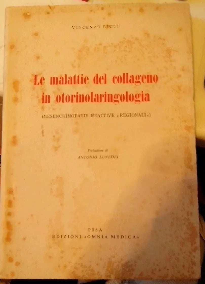 Le malattie del collageno in otorinolaringologia (mesenchimopatie reattive regi.