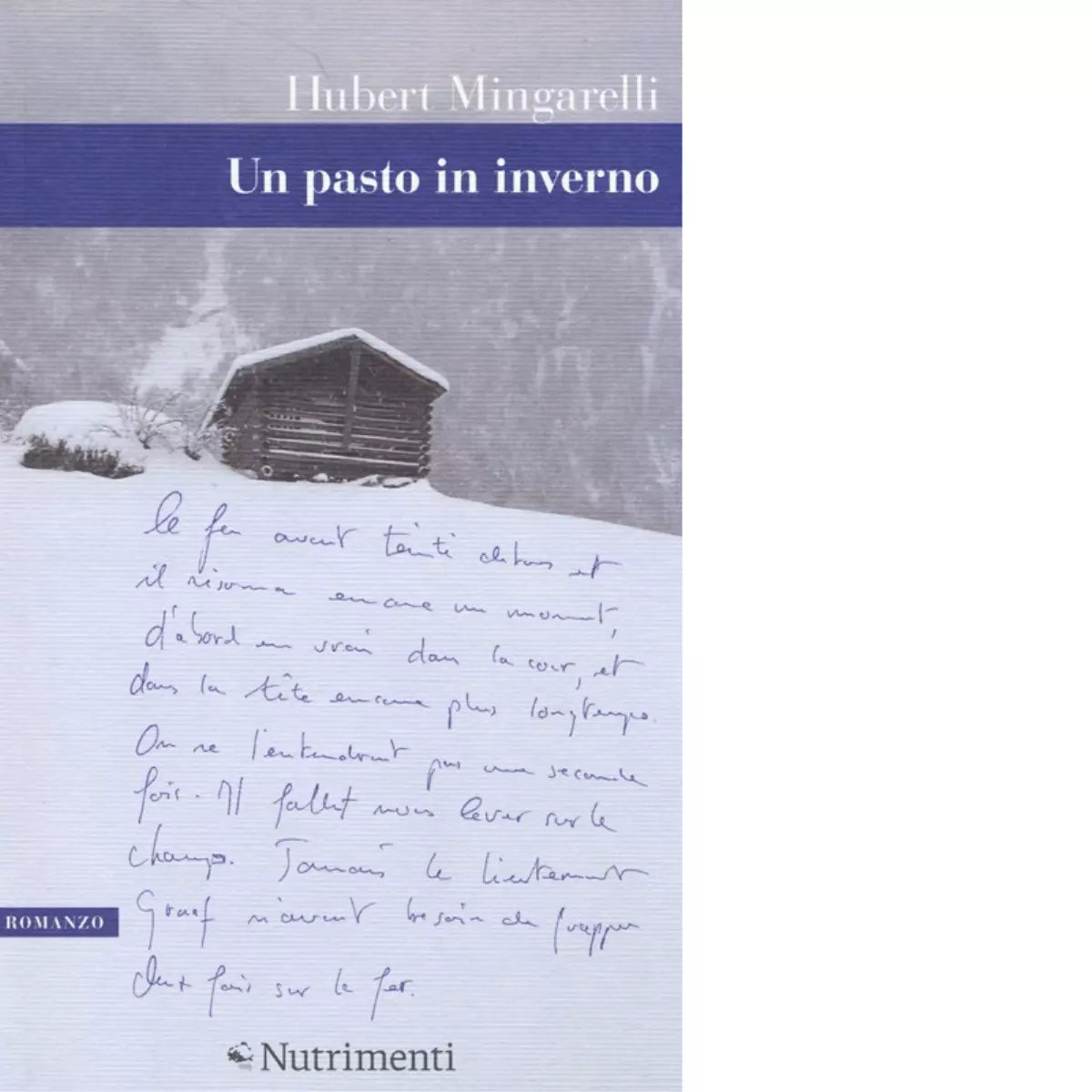 Un pasto in inverno di Hubert Mingarelli