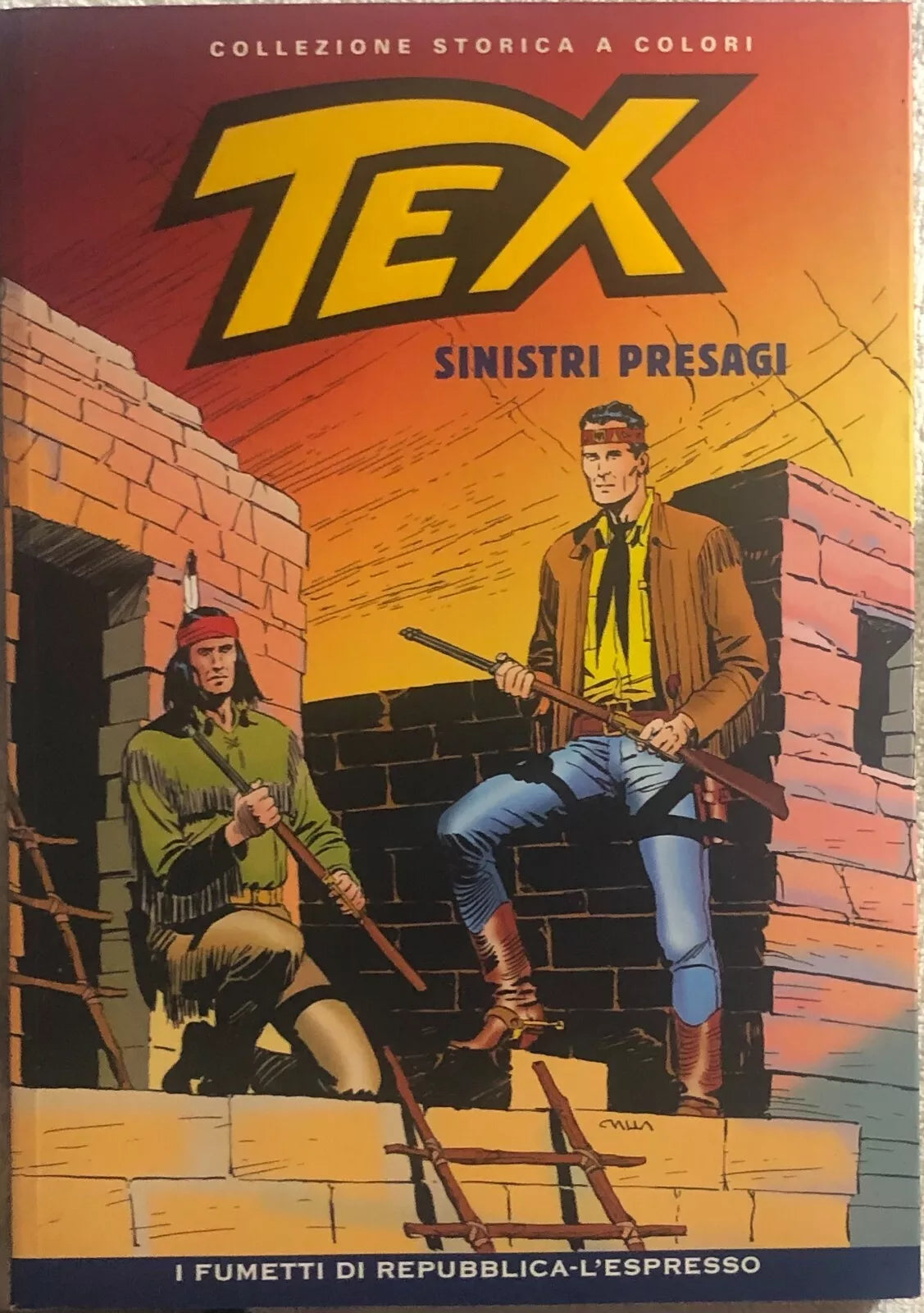 Tex 34 - Sinistri presagi di Gianluigi Bonelli, 2008, Sergio Bonelli