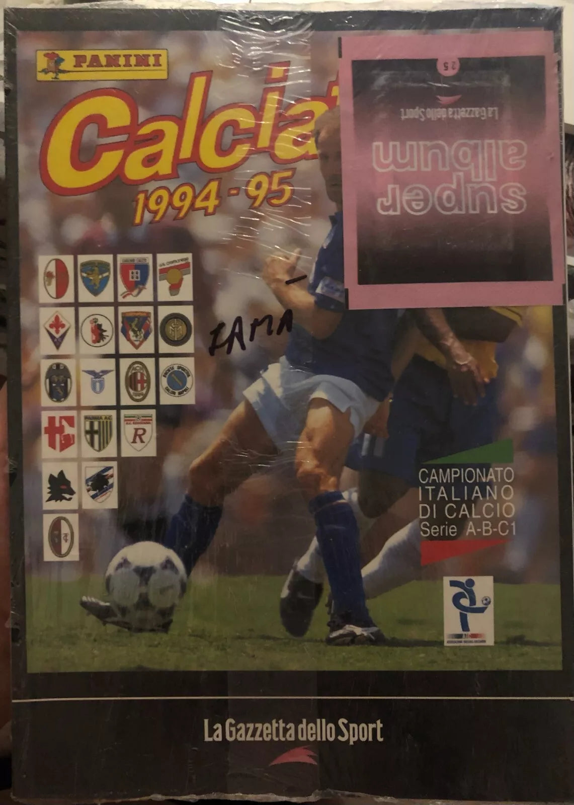 La raccolta completa degli album Panini 1994