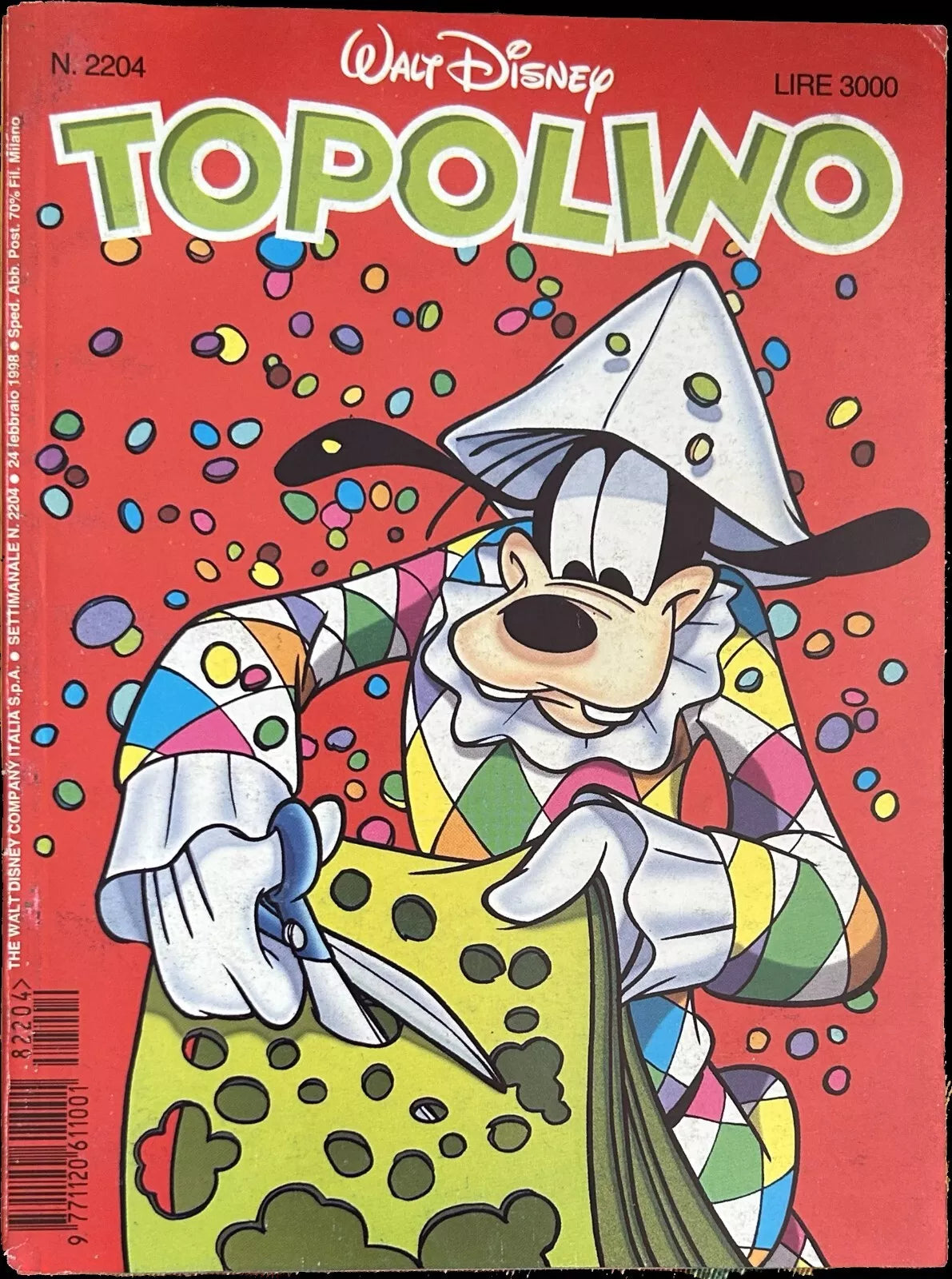 Topolino 2204 di Walt Disney