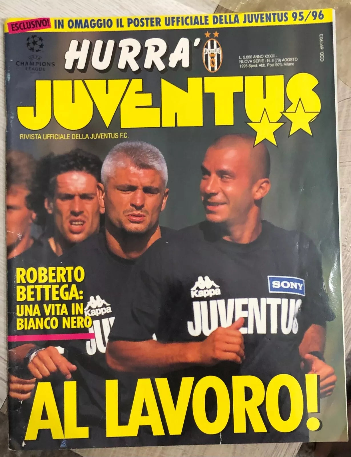 Hurr Juventus n 8 1995 di Aa vv