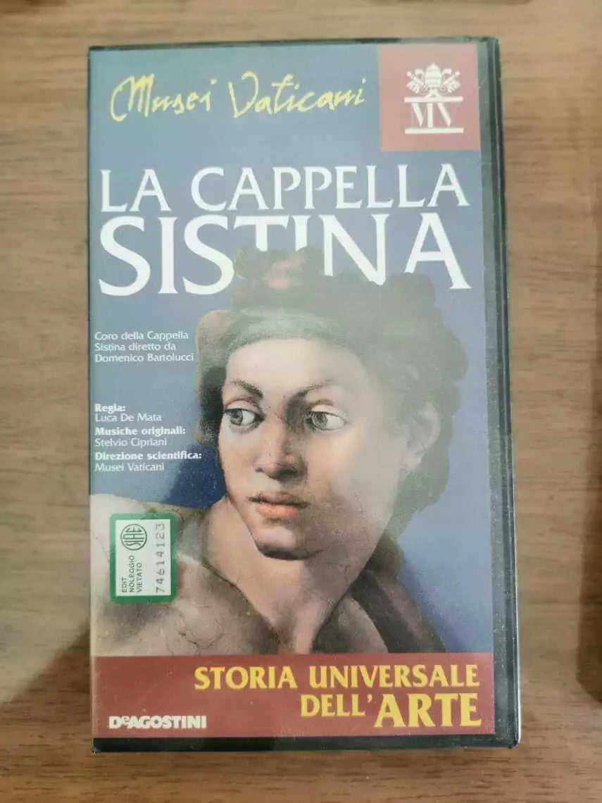 La cappella sistina - L. De Mata - DeAgostini - 1996 - VHS - AR
