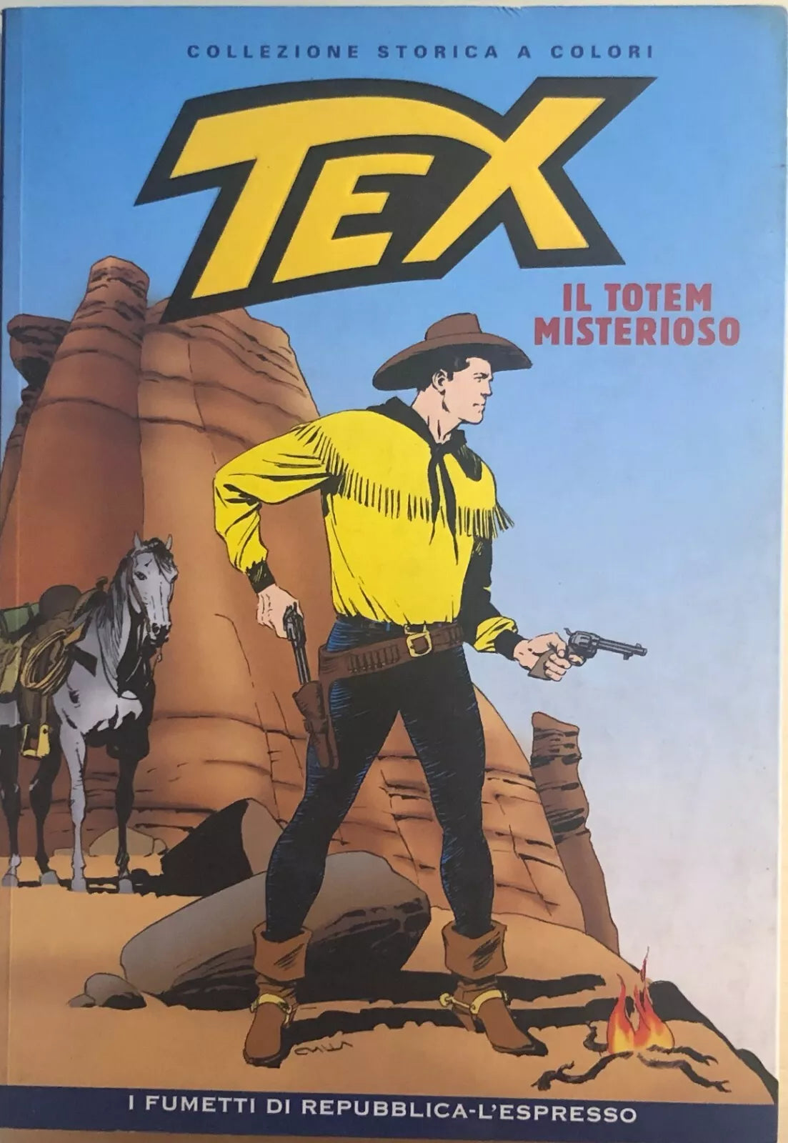Tex 1 - Il totem misterioso di Gianluigi Bonelli, 2008, Sergio Bonelli