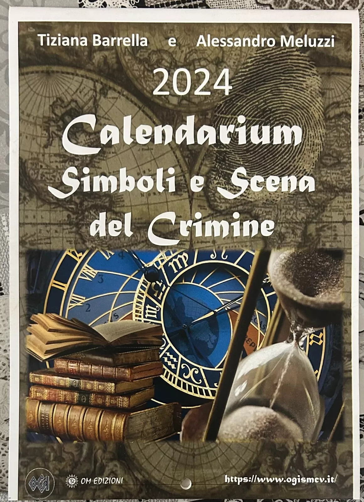 Calendarium 2024 Simboli E Scena Del Crimine di Tiziana Barrella