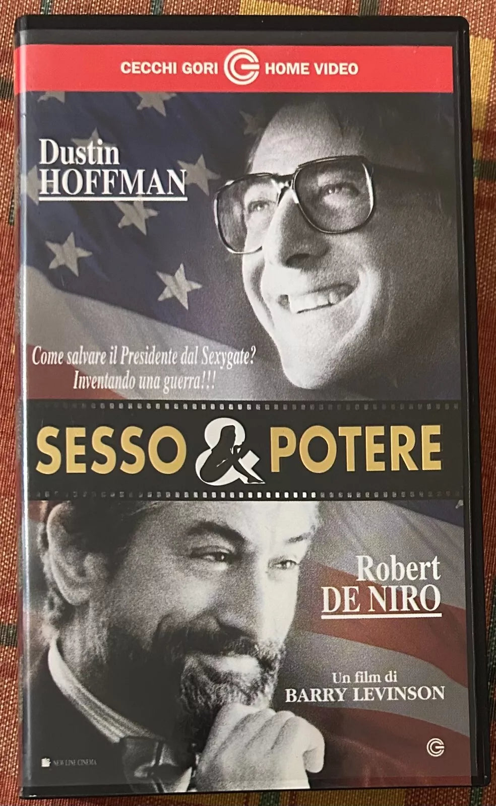 Sesso potere VHS di Barry Levinson