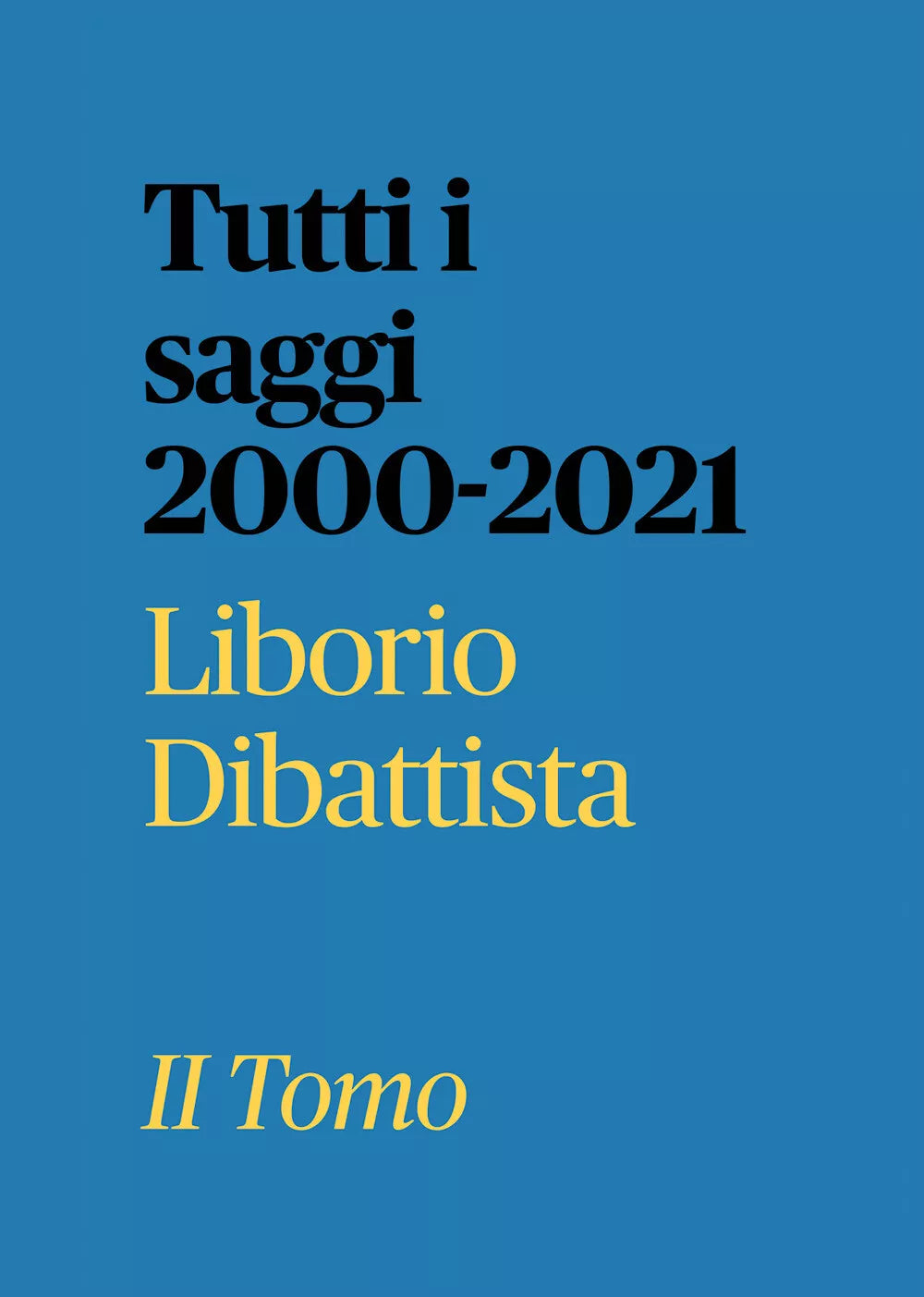 Tutti i saggi 2000