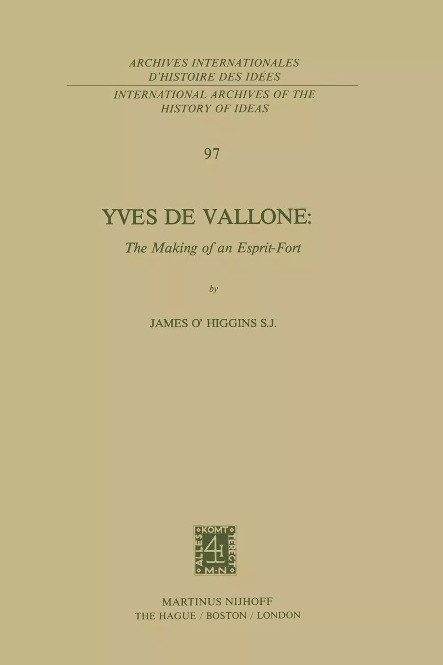 Yves de Vallone
