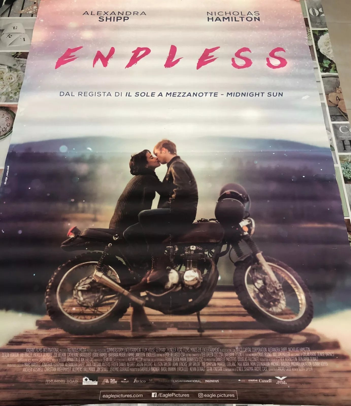 Poster locandina Endless 100x70 cm ORIGINALE da cinema 2020 di Scott Speer