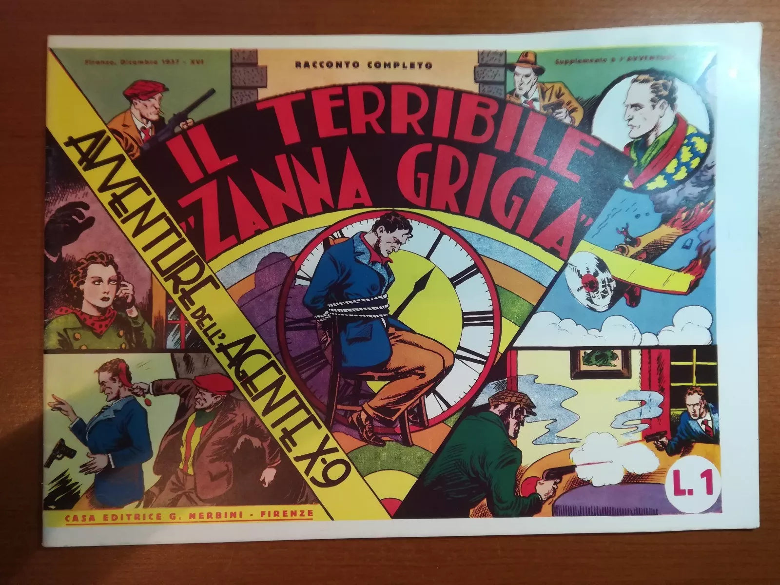 Il terribile Zanna Grigia - Cino e Franco - Nerbini - 1937 - M