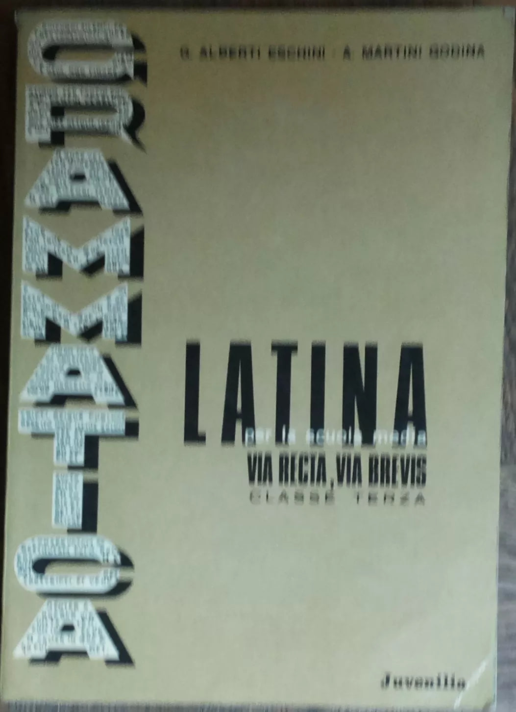 Grammatica latina Via recta, via brevis - AA.VV. - Juvenilia,1969 - R