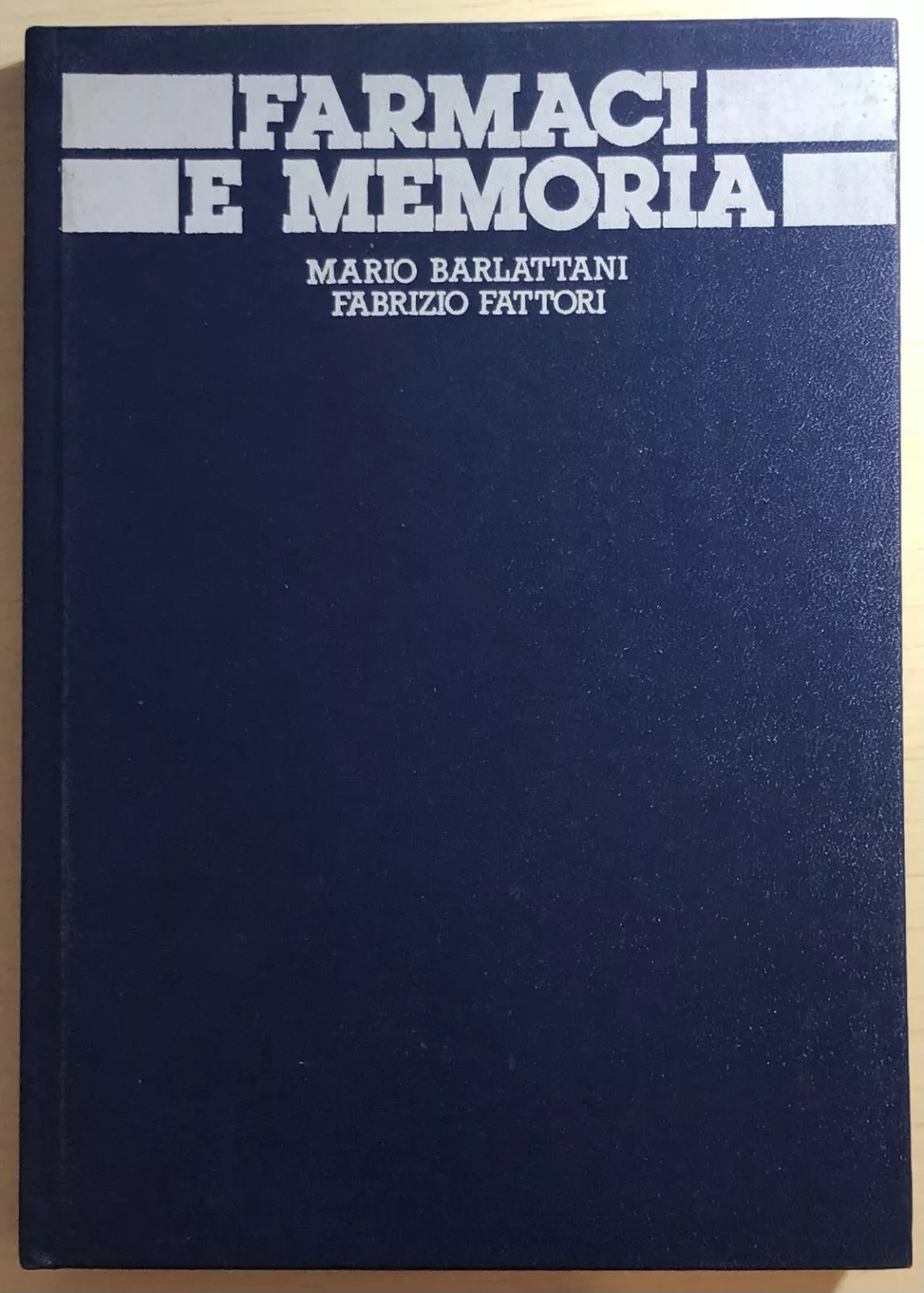 Farmaci e memoria di Barlattani-fattori, 1985, Esam
