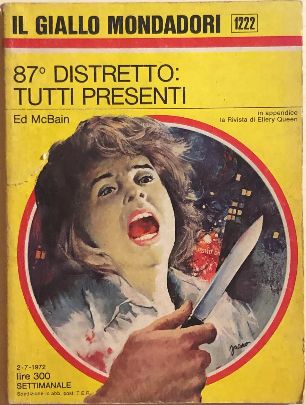 87° distretto: tutti presenti di Ed McBain, 1972, Mondadori