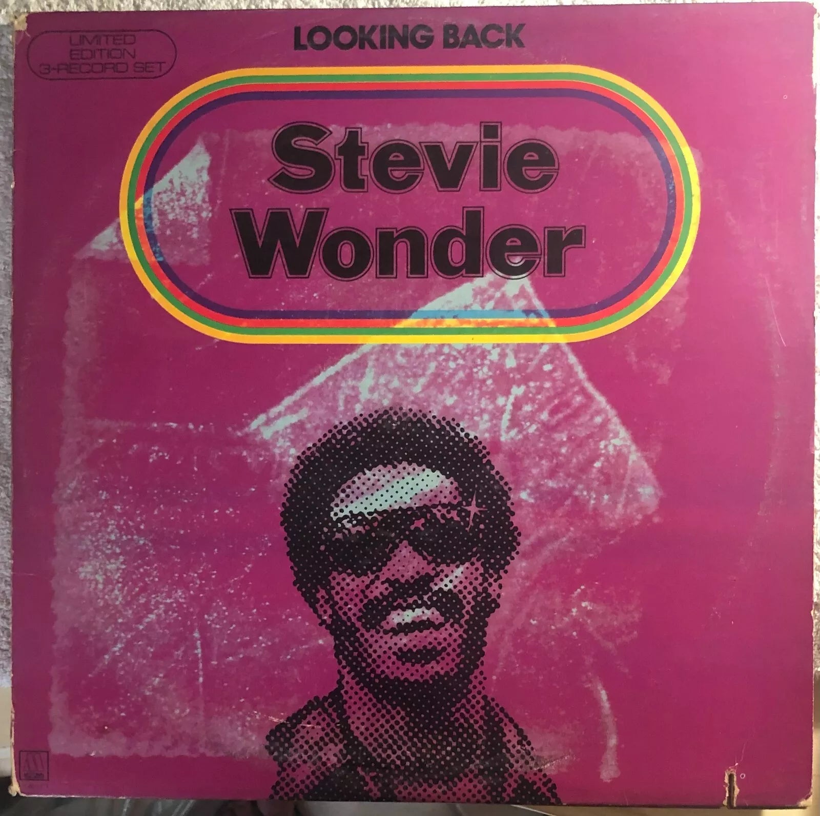 Looking Back VINILE 3LP di Stevie Wonder, 1977, Motown Record Corporation