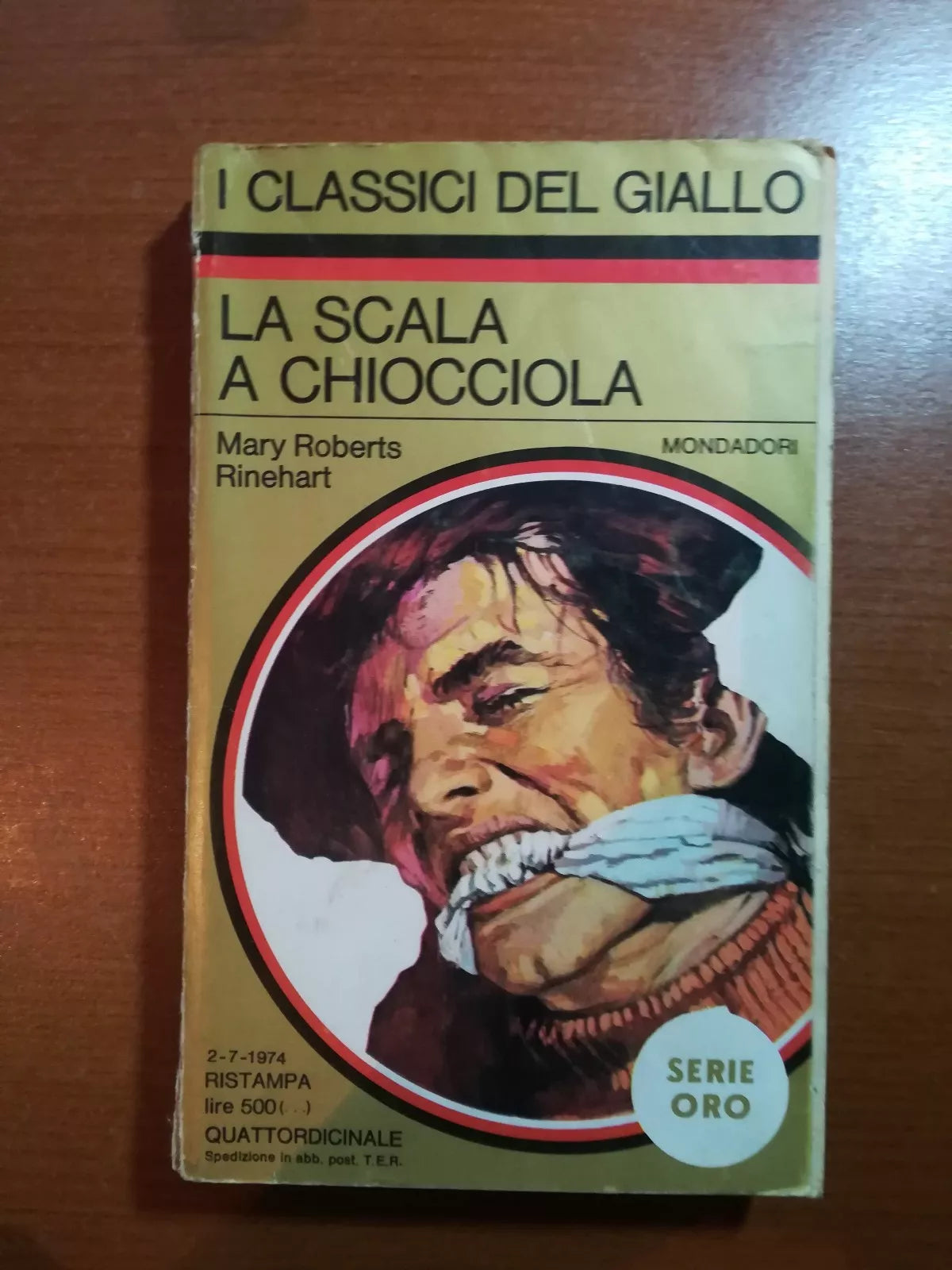 La scala a chiocciola - Mary Roberts Rinehart - Mondadori - 1974 - M