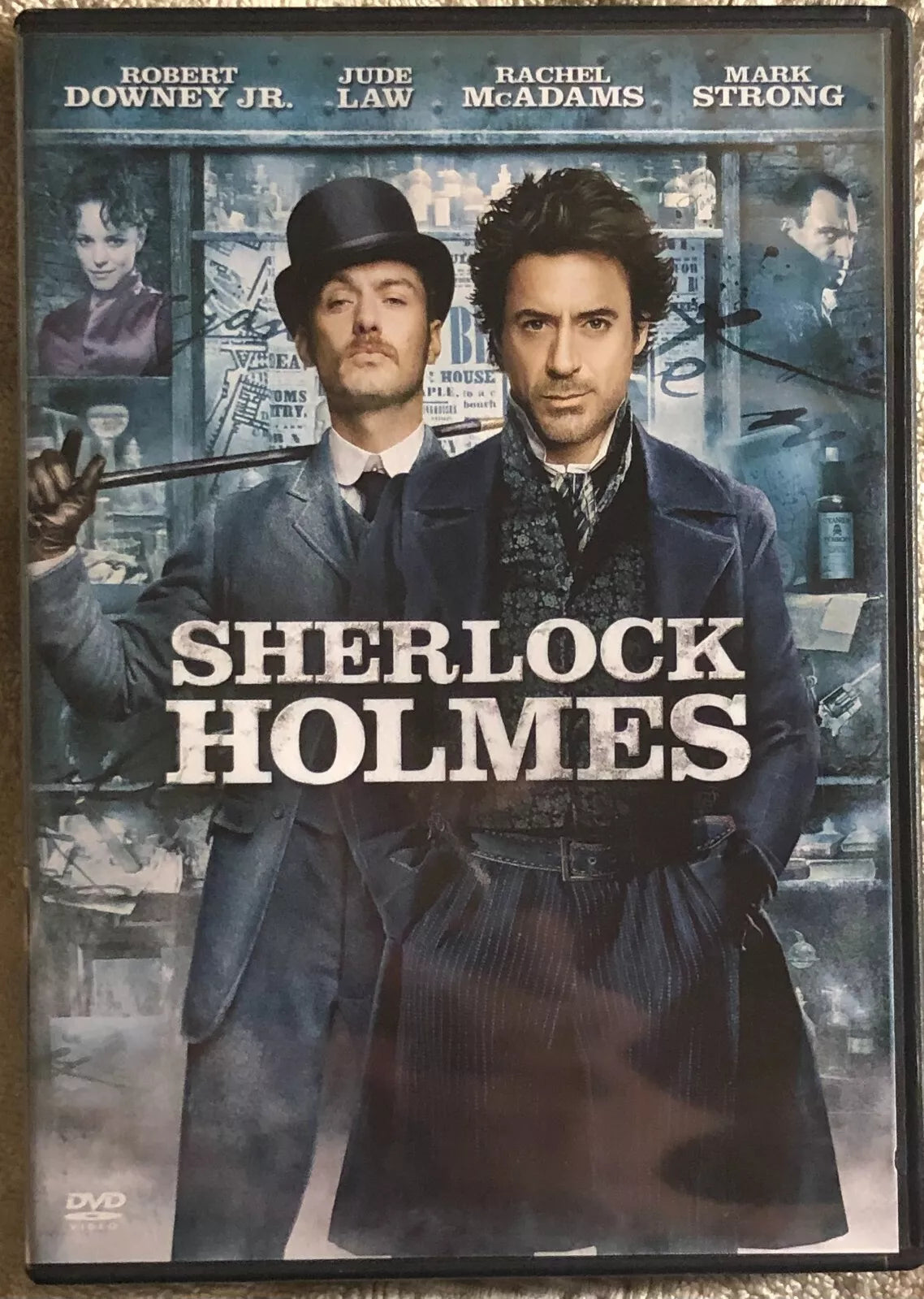 Sherlock Holmes DVD di Guy Ritchie 2009 Warner Bros