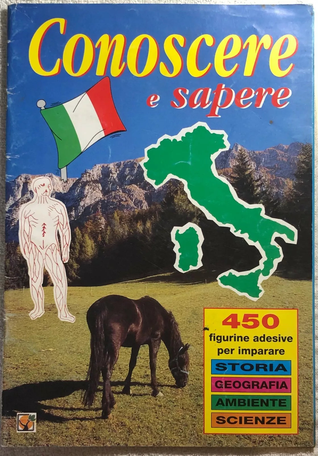 Conoscere e sapere album figurine VUOTO di Aa.vv., 1996, Sportiva Junior