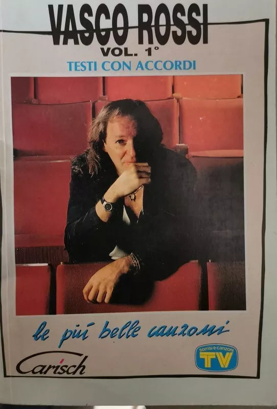 Vasco Rossi: testi con accordi vol. 1 Tv sorrisi e canzoni 1993 - ER