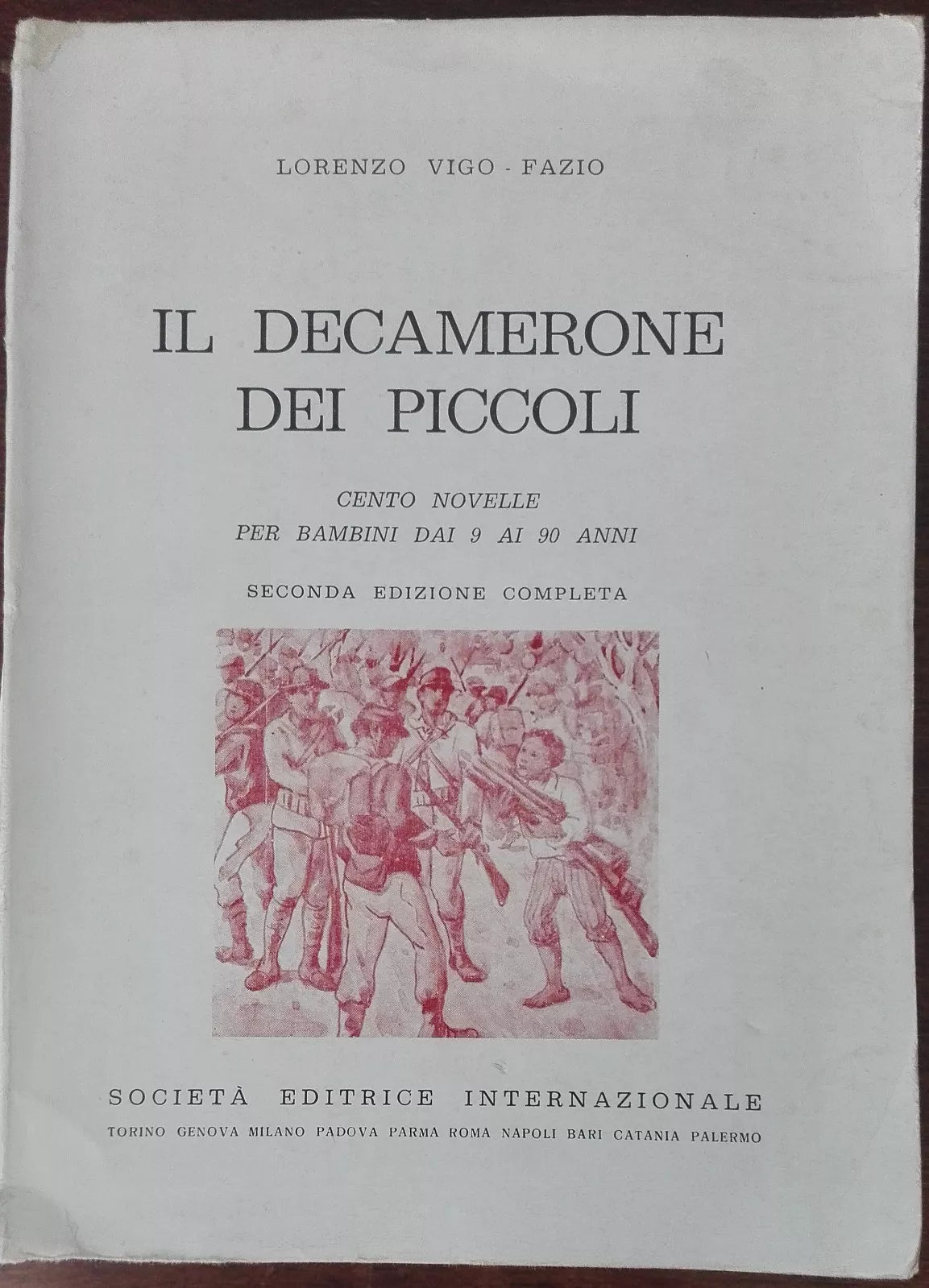 ll Decamerone dei piccoli autografato dall autore -Fazio-Internazionale,1957-A
