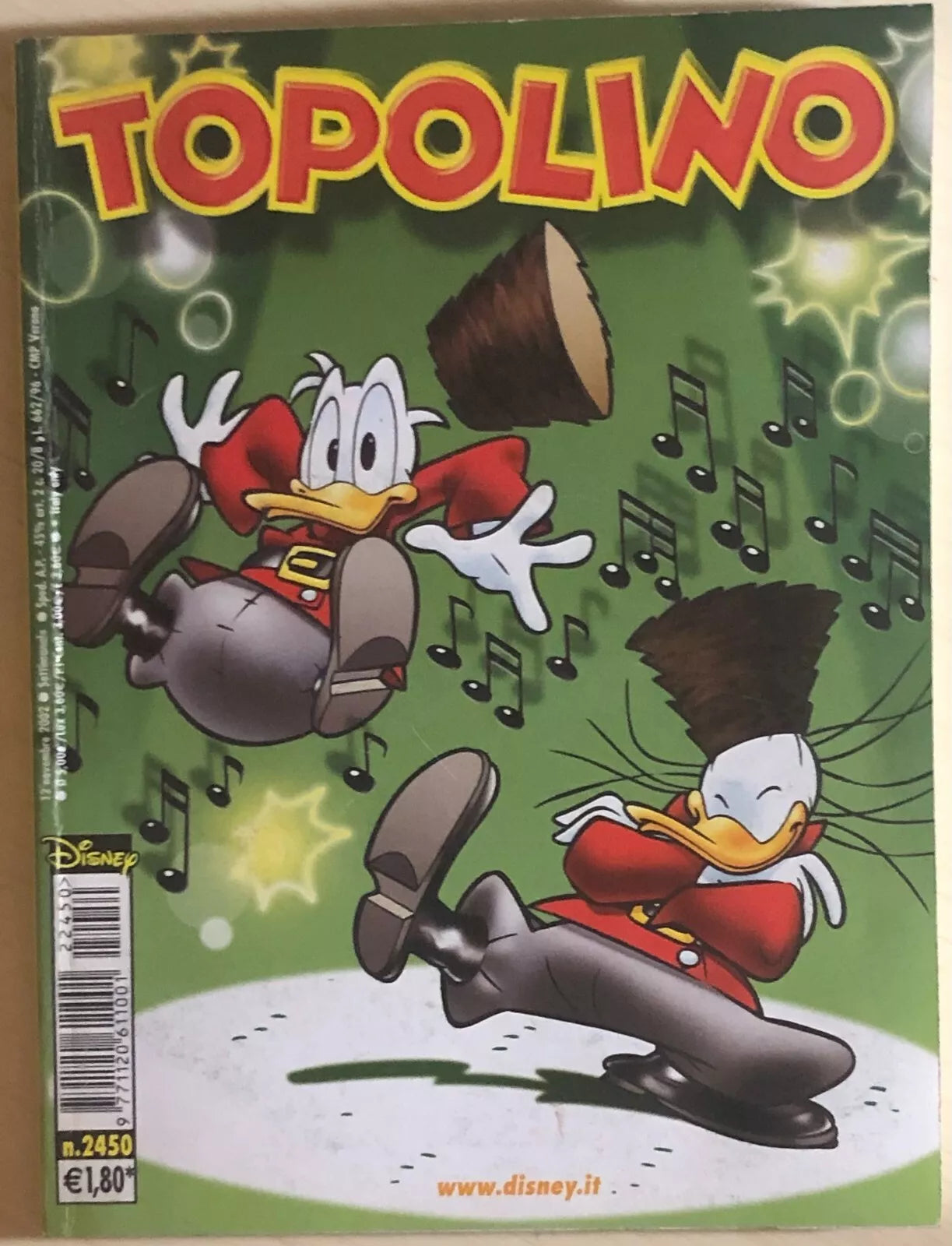 Topolino 2450 di Disney, 2002, Panini