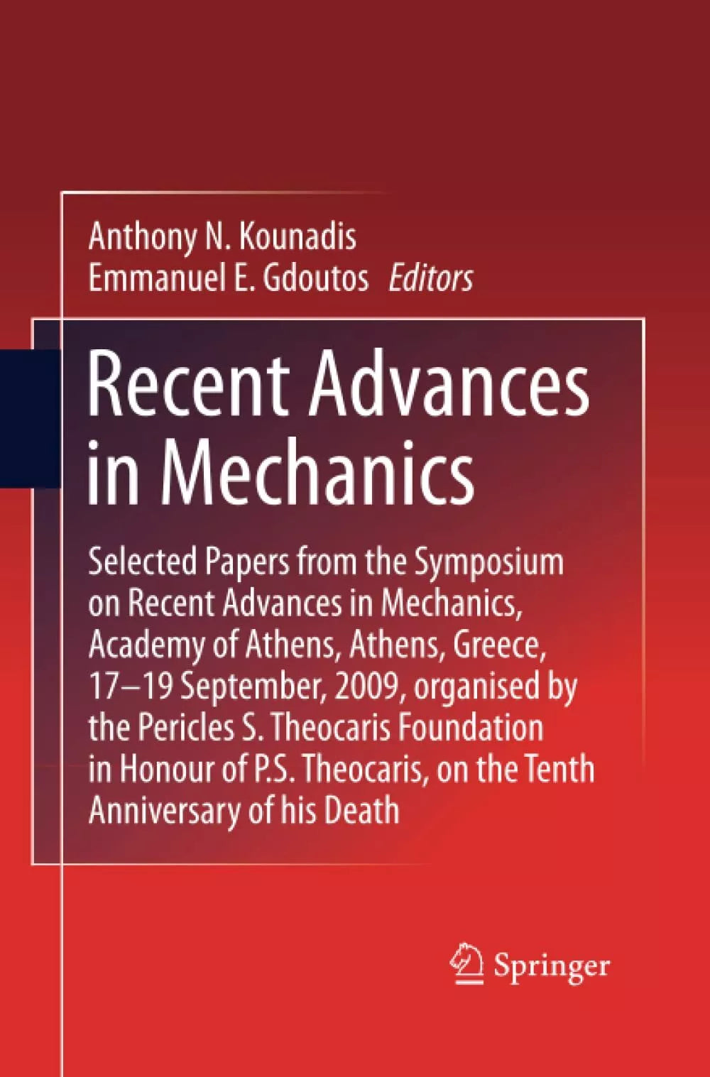 Recent Advances in Mechanics