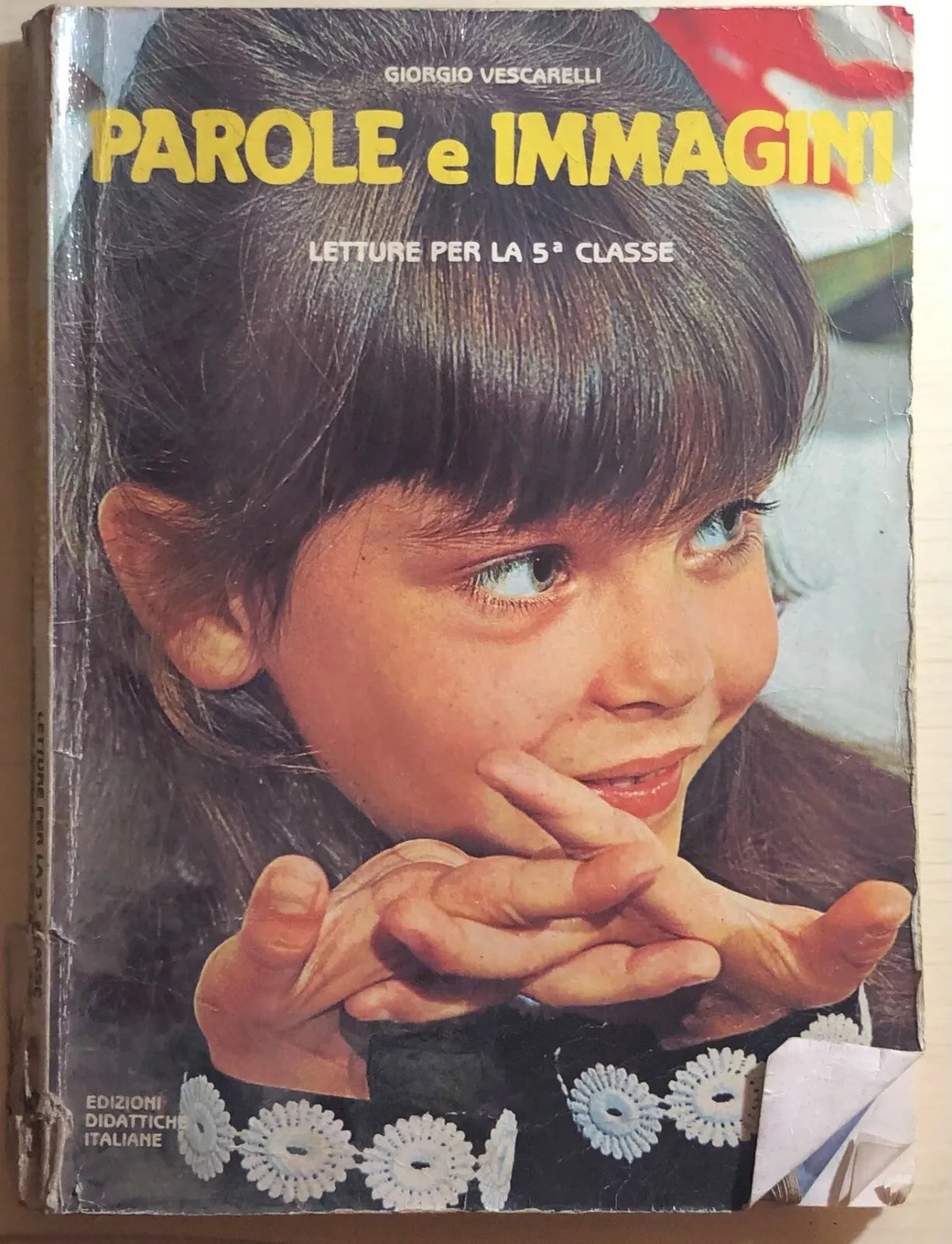 Parole e immagini 5 di Giorgio Vescarelli, 1983, Edizioni Didattiche Italiane