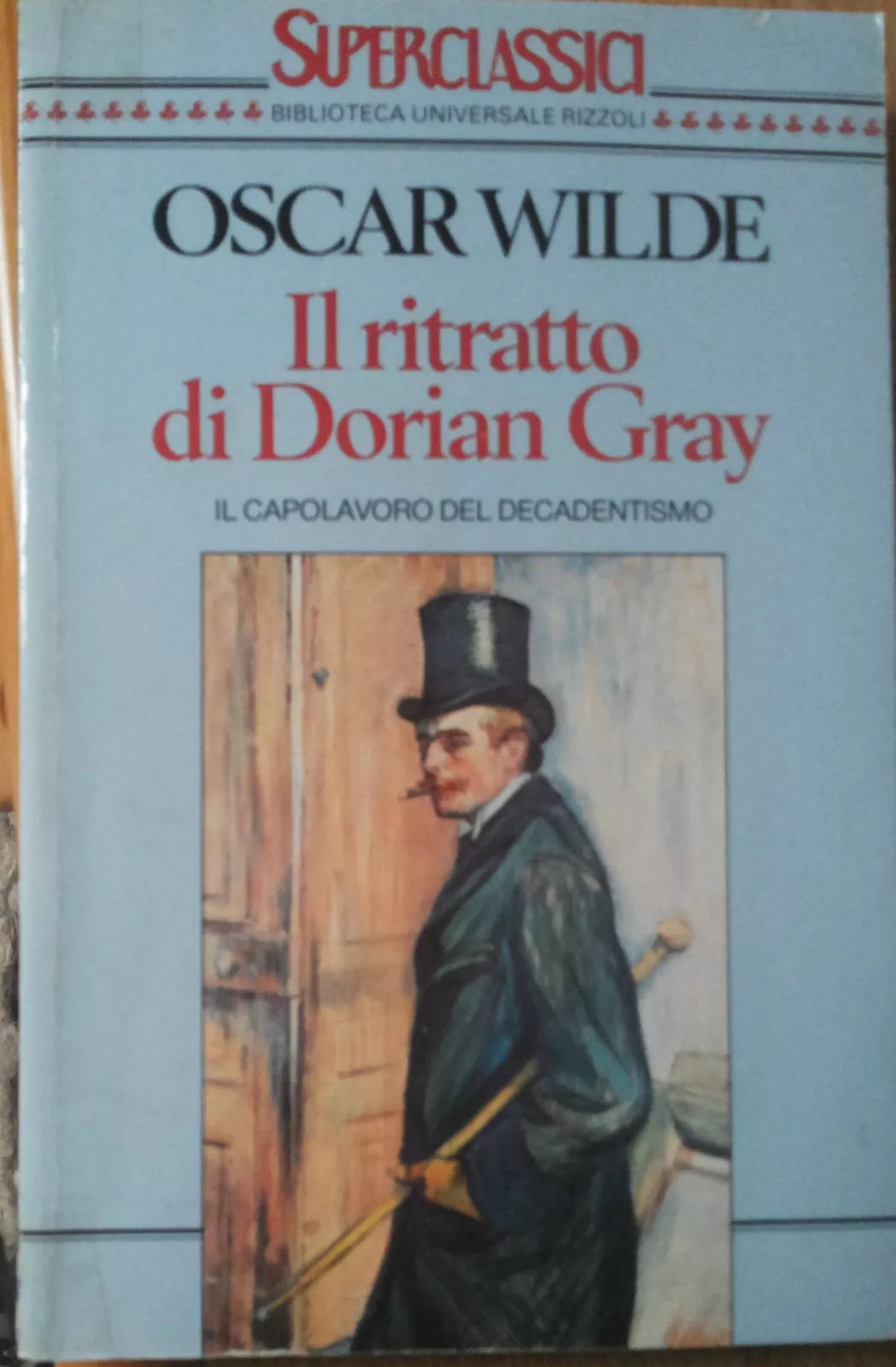Il ritratto di Dorian Gray - Oscar Wilde - Rizzoli,1989 - R
