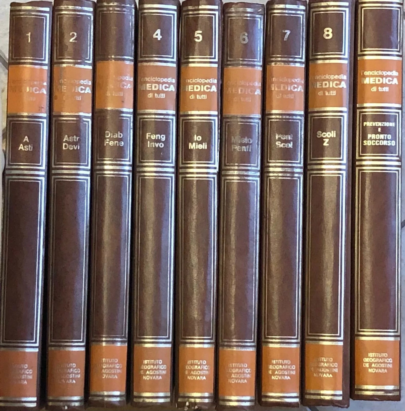 L’enciclopedia medica di tutti 1-8+Prevenzione e primo soccorso COMPLETA di Aa.v