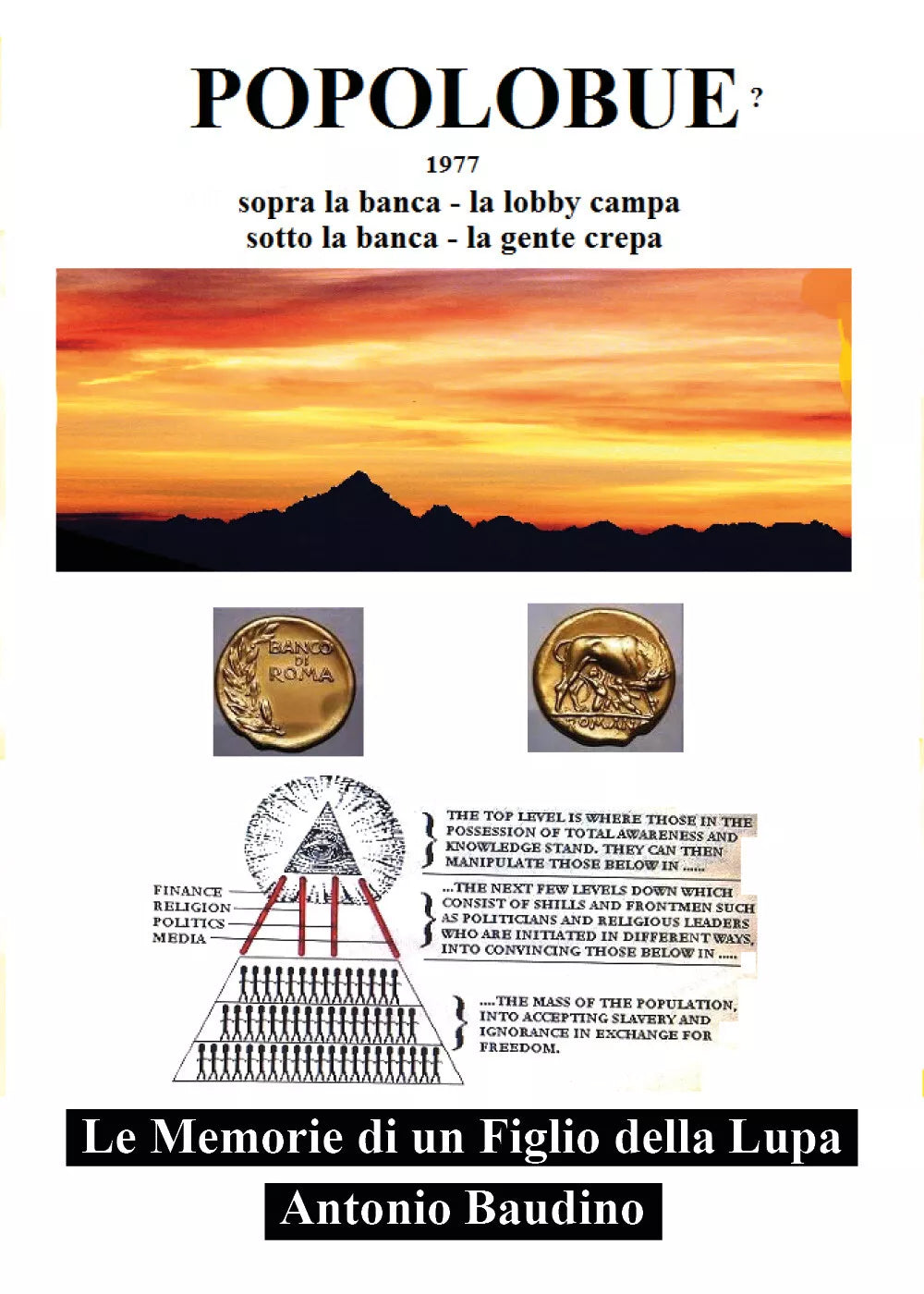 Popolobue di Antonio Baudino, 2021, Youcanprint