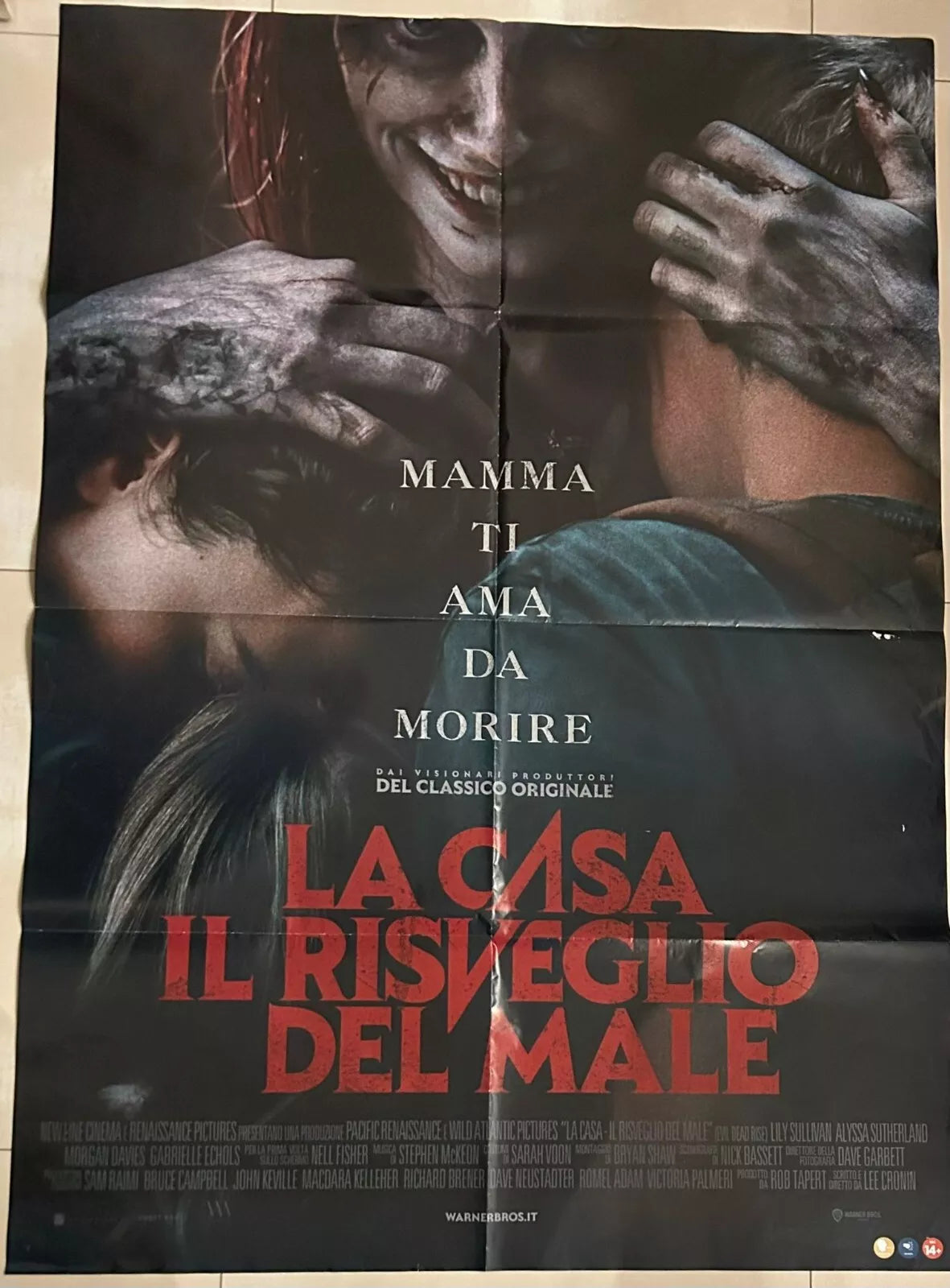 Poster locandina La Casa Il risveglio del male 100x140 ORIGINALE da cinema di L