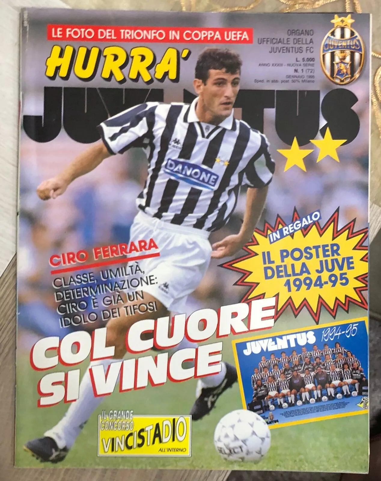 Hurr Juventus n 1 1995 di Aa vv