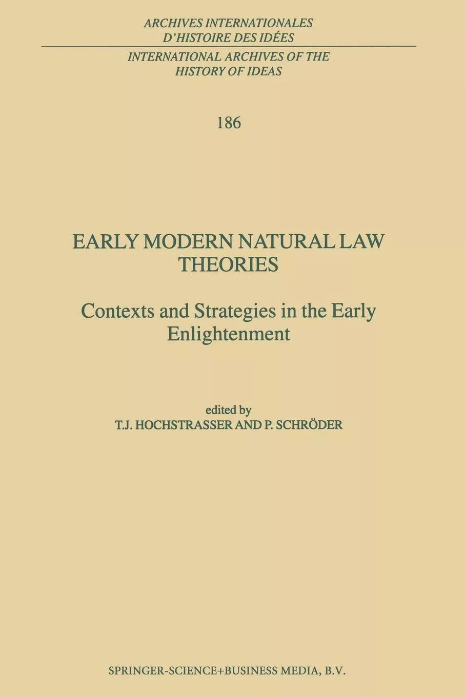 Early Modern Natural Law Theories