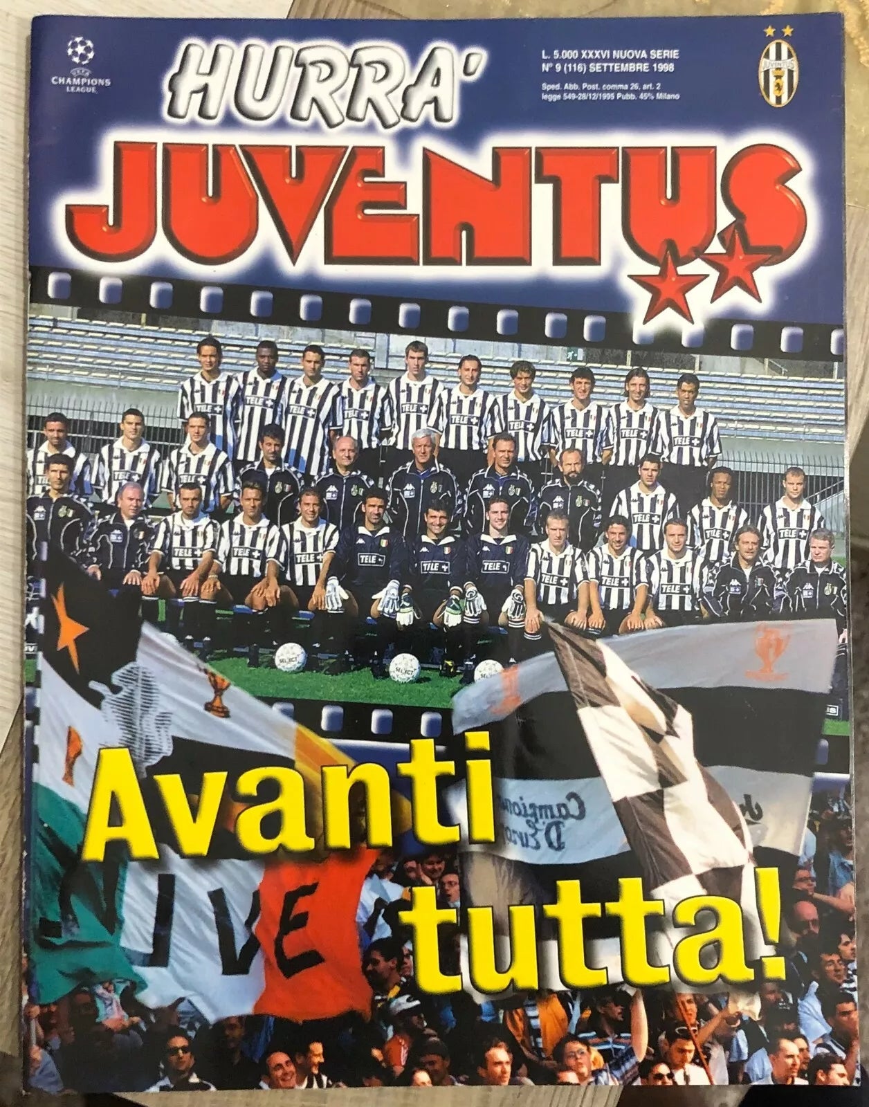 Hurr Juventus n 9 1998 di Aa vv