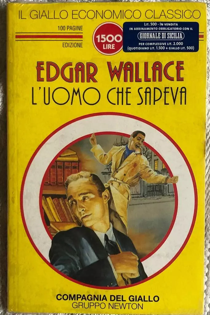 L’uomo che sapeva di Edgar Wallace, 1996, Newton Compton Editori