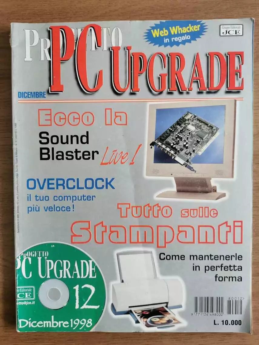 Progetto Pc Upgrade 4 numeri - Gruppo editoriale JCE - 1985 - AR