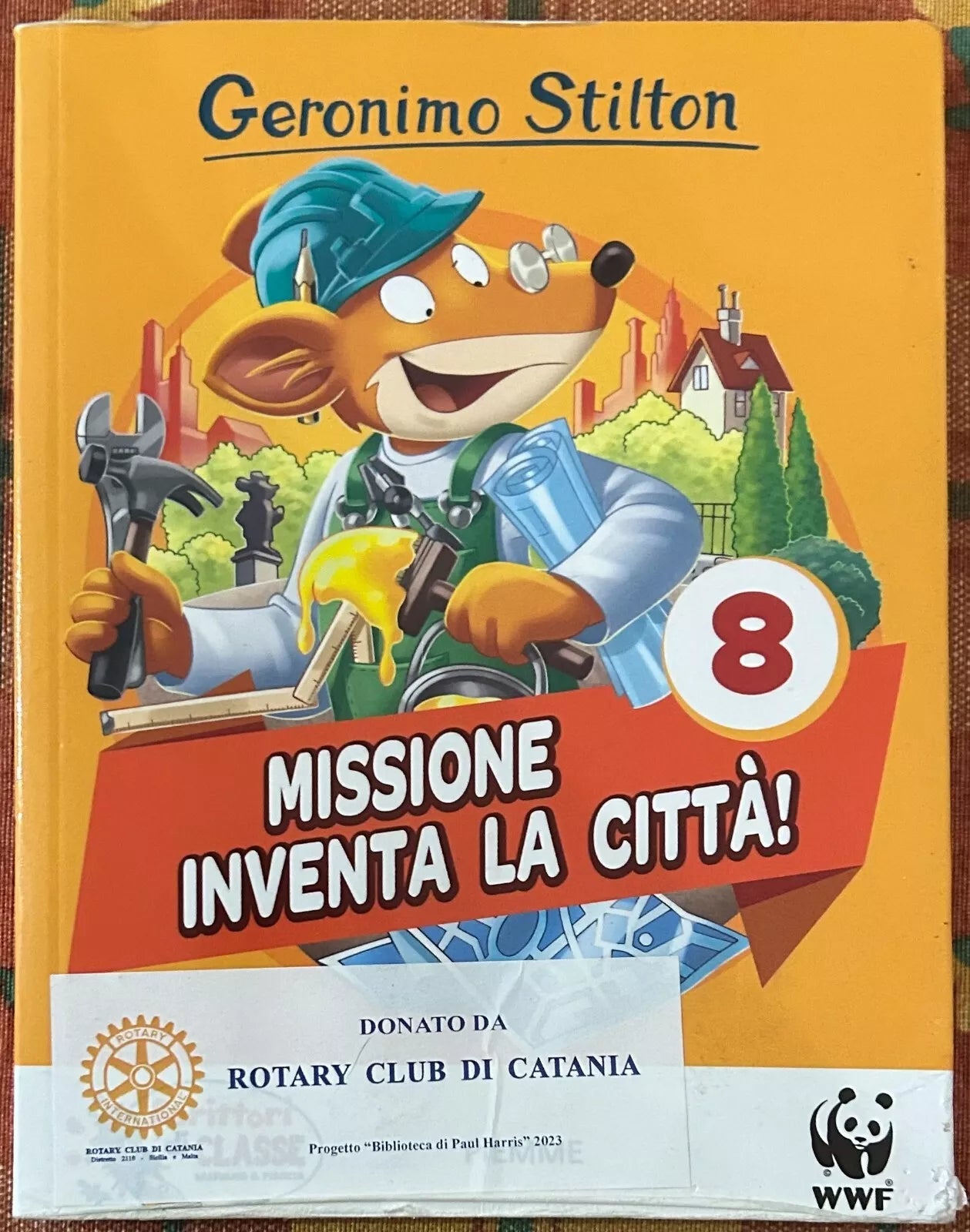 Missione inventa la citt di Geronimo Stilton
