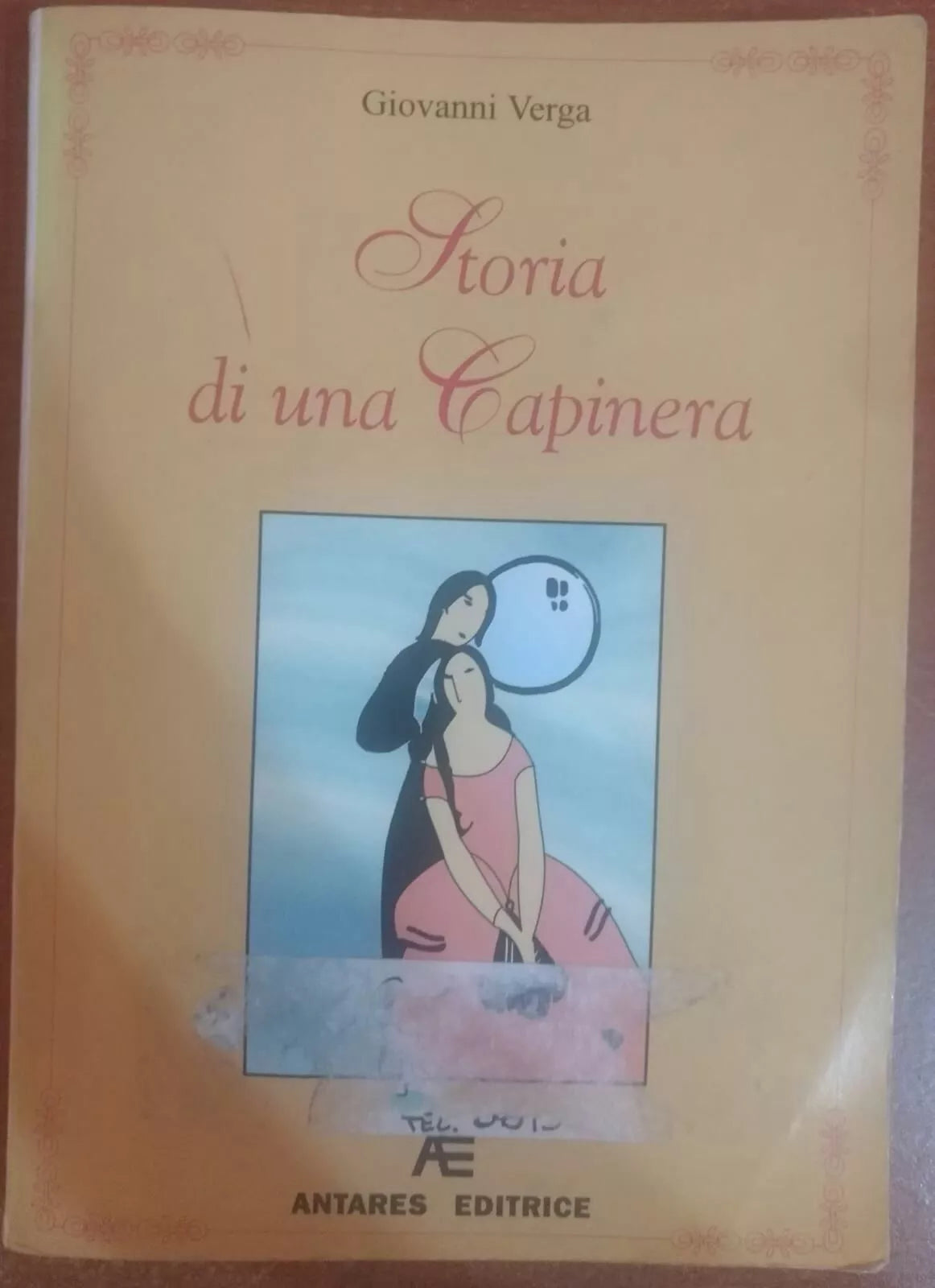 Storia di una capinera - Giovanni Verga,1996 , Antares Editrice - S