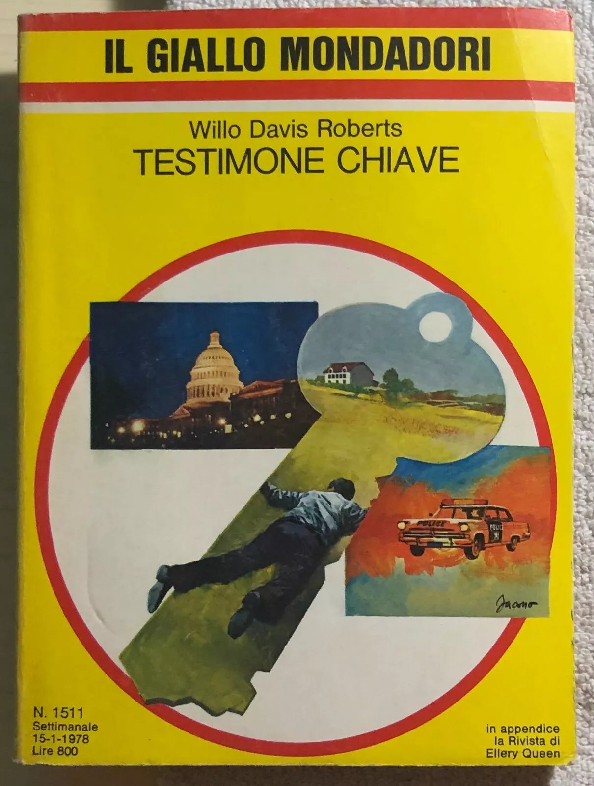 Testimone chiave di Willo Davis Roberts, 1978, Mondadori