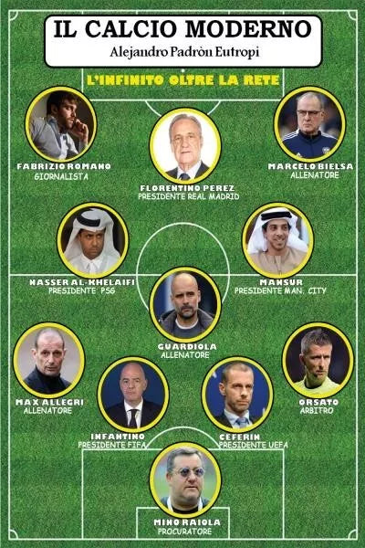 Il Calcio Moderno L infinito oltre la rete di Alejandro Padr n Eutropi
