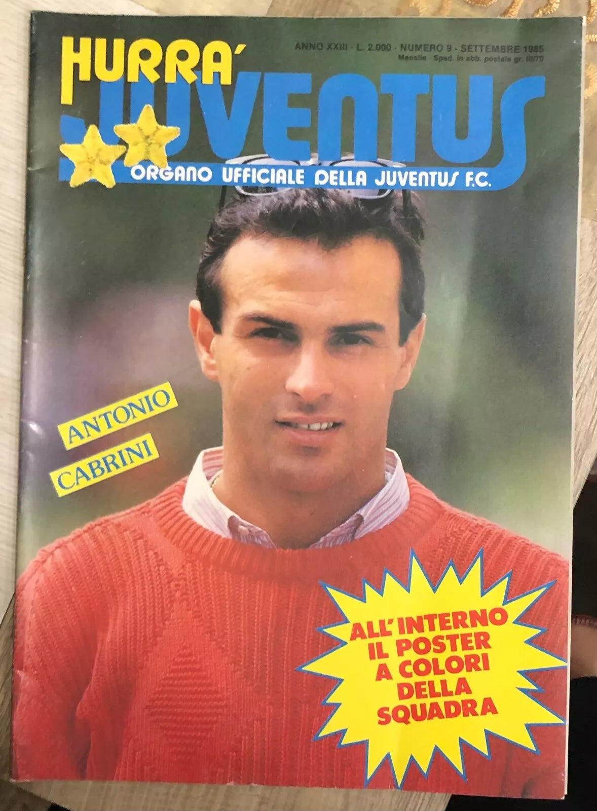 Hurr Juventus n 9 1985 di Aa vv