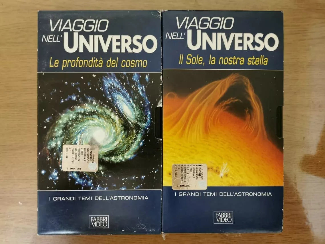 Lotto 2 VHS Viaggio nell universo - AA. VV. - RCS - 2001 - VHS - AR