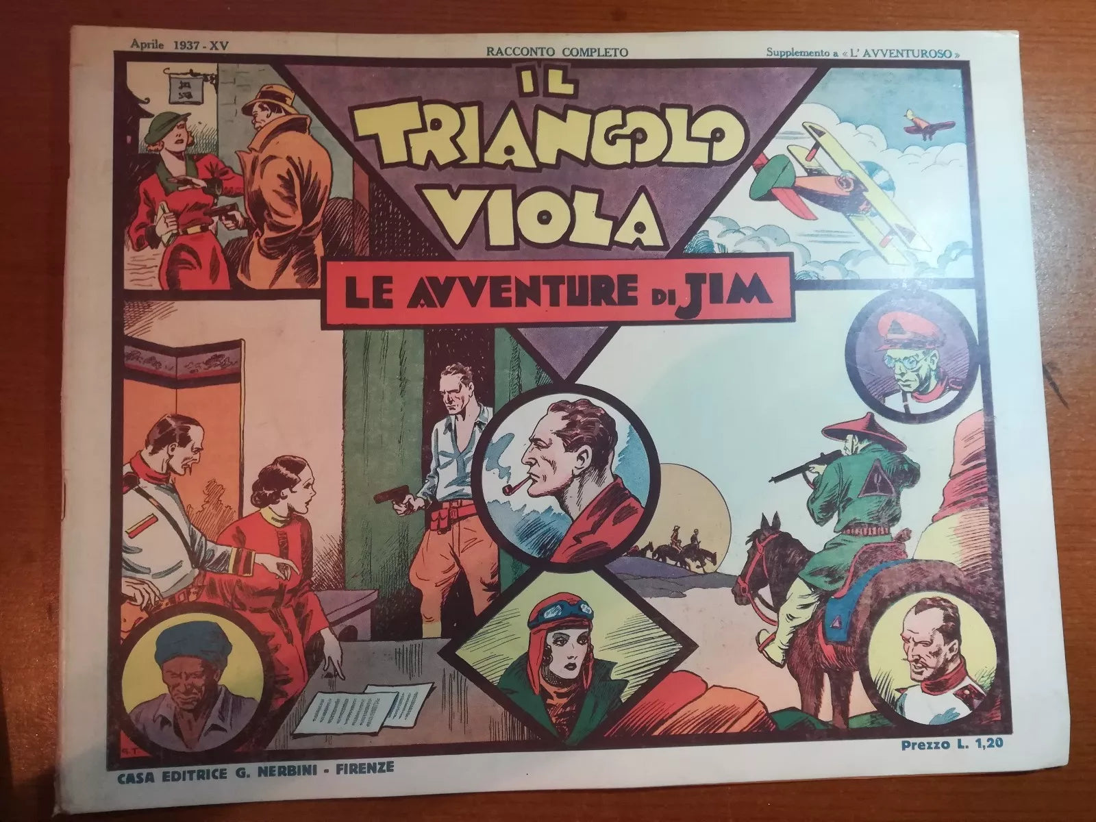 Il triangolo viola - AA.VV. - nerbini - 1937 - M